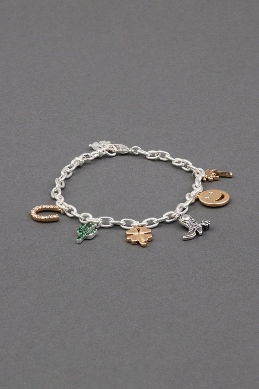 western charm bracelet